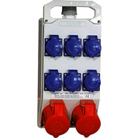 Монтажный набор 2x32A 3P+N+Z .6x16A 2P+Z "E.NEXT" 340