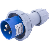 Силова вилка переносна e.plug.013.16.67, 3п., 230В, 16А, IP 67 "E.NEXT" i082001