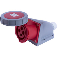 Силовая розетка стационарная e.socket.124.32.67, 4п., 400В, 32А , IP 67 "E.NEXT" i082011
