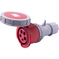 Силовая розетка переносная e.socket.225.32.67, 5п., 400В, 32А, IP 67 "E.NEXT" i082018