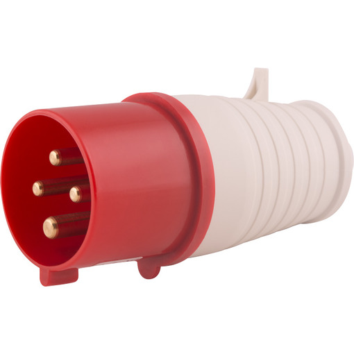 Силова вилка переносна e.plug.pro.4.32, 4п., 380В, 32А (024) "E.NEXT" p011005
