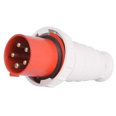 Силова вилка переносна e.plug.pro.5.63, 5п., 380В, 63А (035) "E.NEXT" p011009