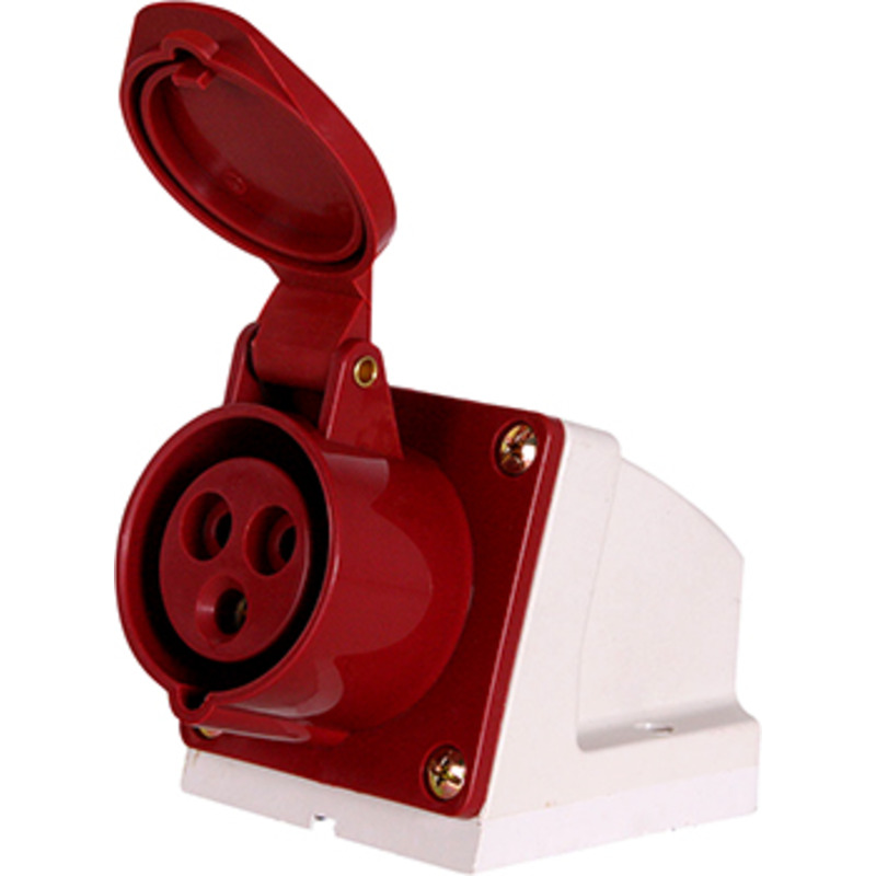 Силова розетка стаціонарна e.socket.pro.3.16, 3п., 220В, 16А (113) "E.NEXT" p012001