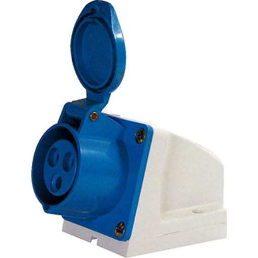 Силова розетка стаціонарна e.socket.pro.4.32, 4п., 380В, 32А (124) "E.NEXT" p012005