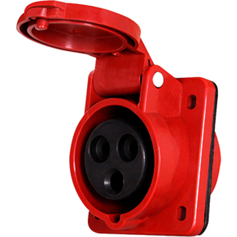 Силовая розетка внутренняя e.socket.pro.3.16.wall, 3п., 220В, 16А (413) "E.NEXT" p012010