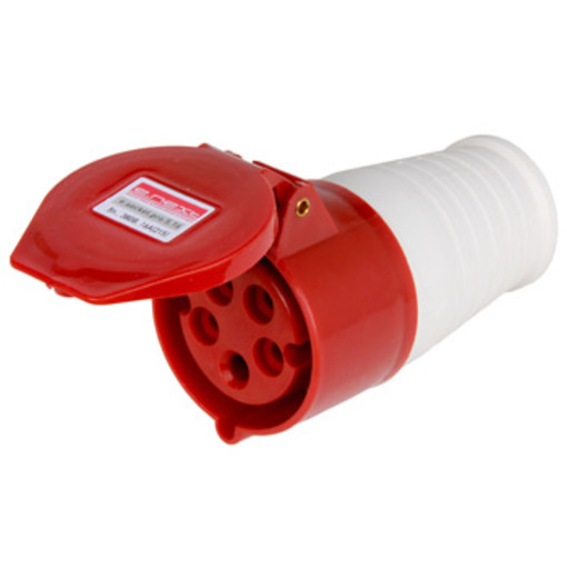 Силова розетка переносна e.socket.pro.5.16, 5п., 380В, 16А (215) "E.NEXT" p012018