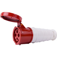 Силовая розетка переносная e.socket.pro.4.125, 4п., 380В, IP 67, 125А (244) "E.NEXT" p012026