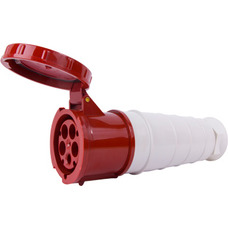 Силова розетка переносна e.socket.pro.5.125, 5п., 380В, IP 67, 125А (245) "E.NEXT" p012027
