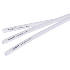 Термоусадочная трубка с клеевым слоем e.termo.pro.3,2.1.white, 3,2/1, 1м, белая "E.NEXT" p092001