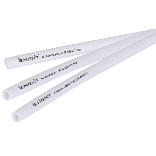 Термоусаджувальна трубка з клейовим шаром e.termo.pro.4,8.1,6.white, 4,8/1,6, 1м, біла "E.NEXT" p092007
