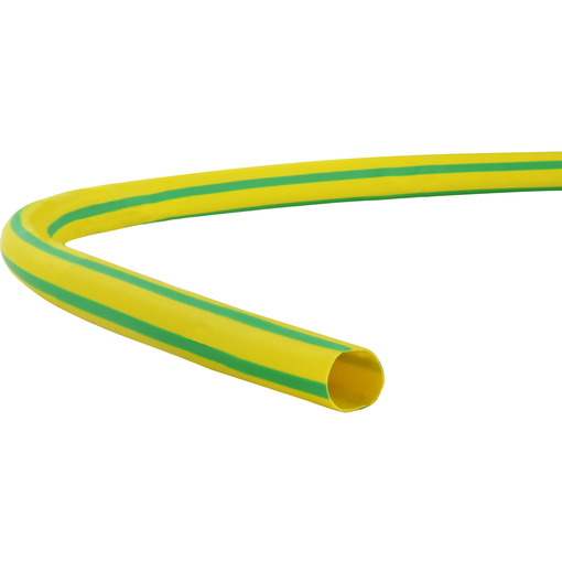 Трубка термоусадочная  e.termo.stand.2.1.yellow-green, 2/1, 1м, желто-зеленая "E.NEXT" s024193