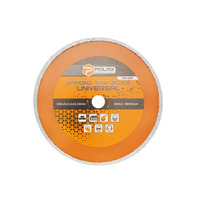 Диск алмазный Universal 230х5х2.2x22.23, 25%	"POLAX" 54-133