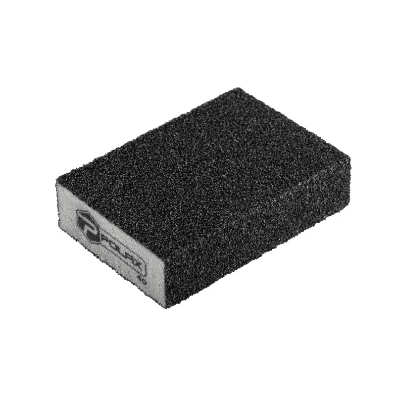 Губка шліфувальна пряма Р40 100*70*25мм "POLAX" 54-228