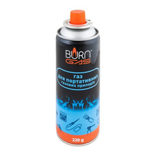 Газовий балон бутан BURN GAS 220 г MASTER TOOL 44-5001