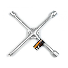 Ключ балонный крестовой усиленный 350mm d16mm,  17х19х21 mm, 1/2""/ 20 "POLAX " 25-072