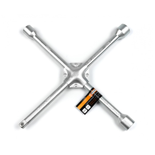 Ключ балонний хрестовий посилений 350mm d16mm, 17х19х21 mm, 1/2""/ 20 "POLAX " 25-072