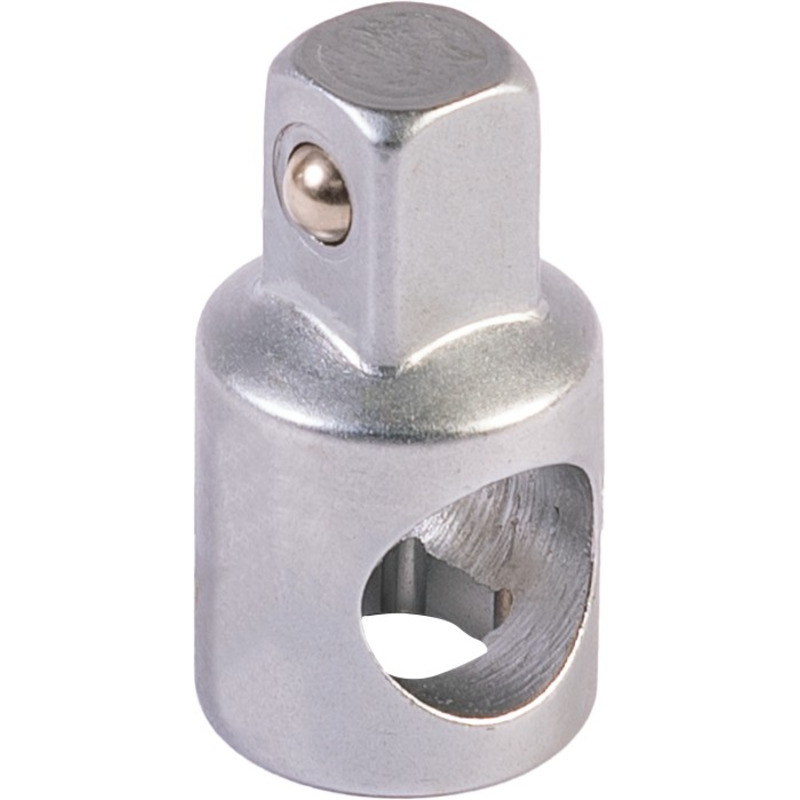 Переходник 1/2"H - 3/8"B с отверстием для воротка, CRV MASTER TOOL 78-0086
