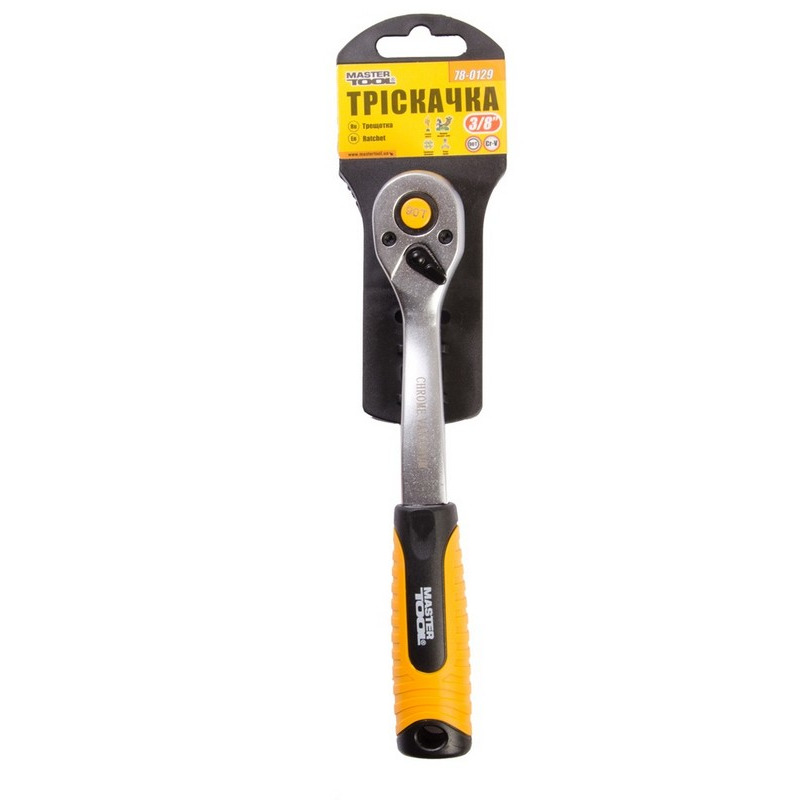 Тріскачка 3/8" 90Т MASTER TOOL 78-0129