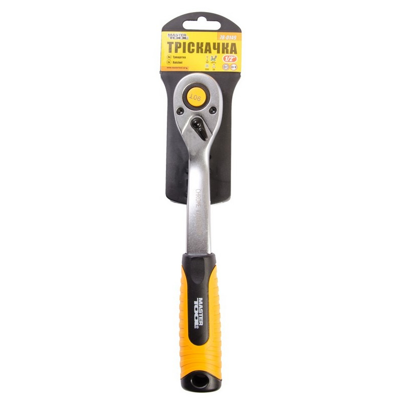 Тріскачка 1/2" 90Т MASTER TOOL 78-0149