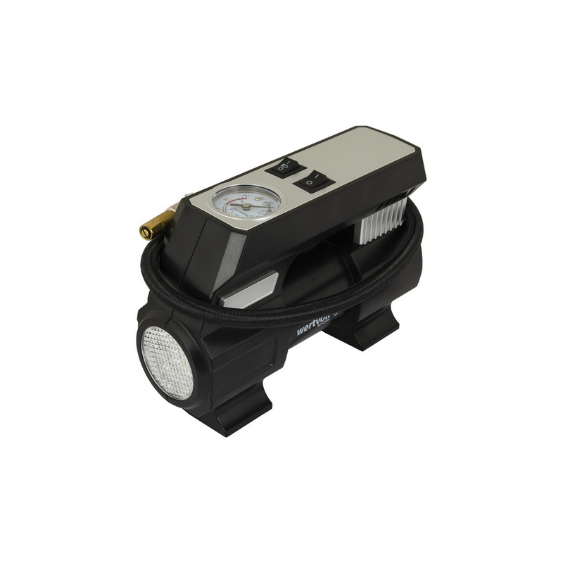 Компресор автомобільний 12V, 150 PSI, 8 A, 100 Вт, 35 л/хв WERTWOLL AC-2135