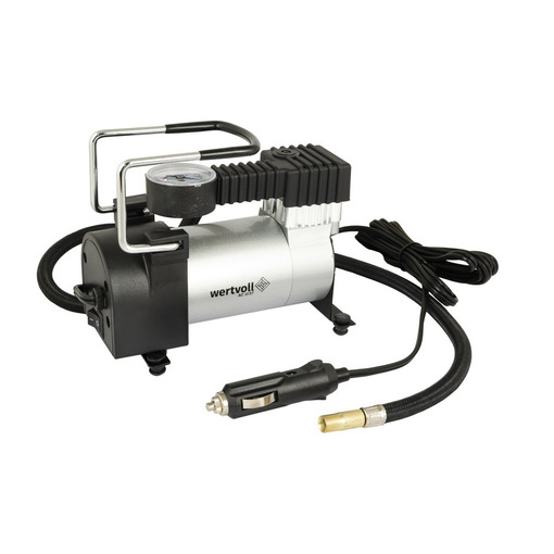 Компресор автомобільний 12V, 150 PSI, 8 A, 100 Вт, 37 л/хв, сумка WERTVOLL AC-2137