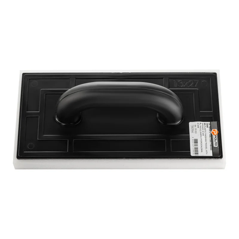 Терка из пластика 130x270мм толстая губка 20 мм "POLAX" 100-455