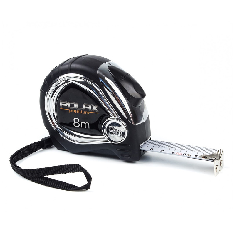 Рулетка Premium 8*25mm"POLAX"29-010