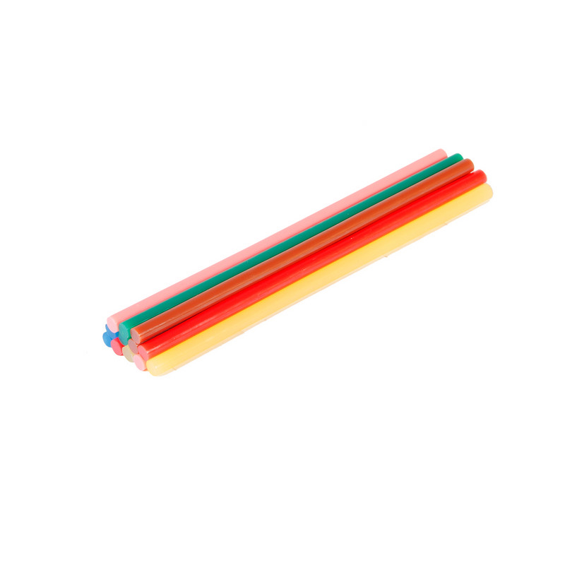 Стержни клеевые 7,2*200 мм, 12 шт, цветные MASTER TOOL 42-0159