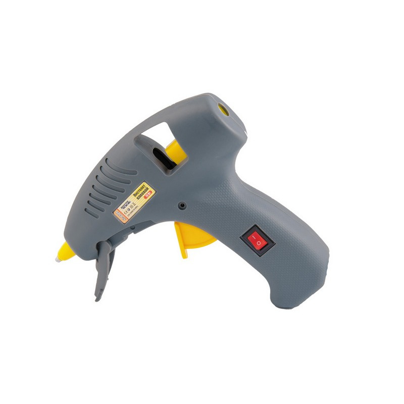 Пістолет клейовий Ø 7,2 мм 70 Вт 6-10 г/хв "Крапля-Стоп" з вимикачем MASTER TOOL 42-0509
