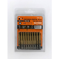 Насадка РН1*50мм, 1/4", S2, Титан "LEVTOOLS" 500-012