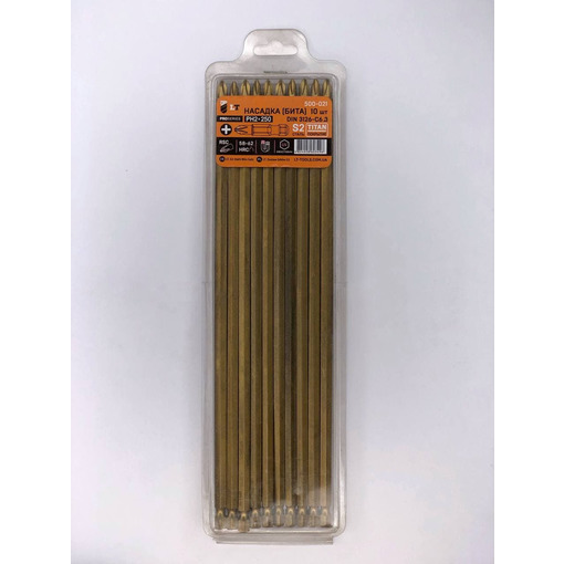 Насадка РН2*250мм, 1/4", S2, Титан "LEVTOOLS" 500-021