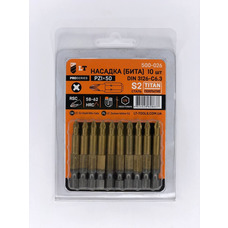Насадка РZ1*50мм, 1/4", S2, Титан "LEVTOOLS" 500-026