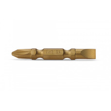 Насадка PH2*PH1*65мм, 1/4", S2, Титан "LEVTOOLS" 500-040