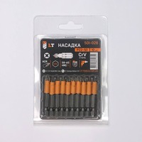 Насадка РZ2*50мм, 1/4", CrV "LEVTOOLS" 501-028