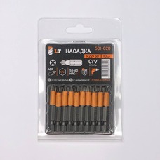 Насадка РZ2*50мм, 1/4", CrV "LEVTOOLS" 501-028