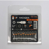 Насадка Т25*25мм, 1/4", CrV "LEVTOOLS" 501-053