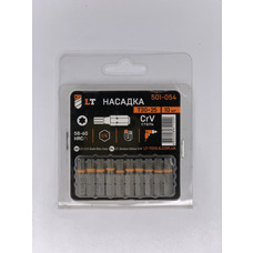 Насадка Т30*25мм, 1/4", CrV "LEVTOOLS" 501-054