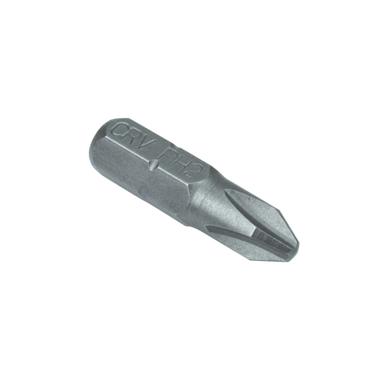 Біта одностороння, 25мм, PH2, 1/4 (10шт.) "POLAX" 51-066