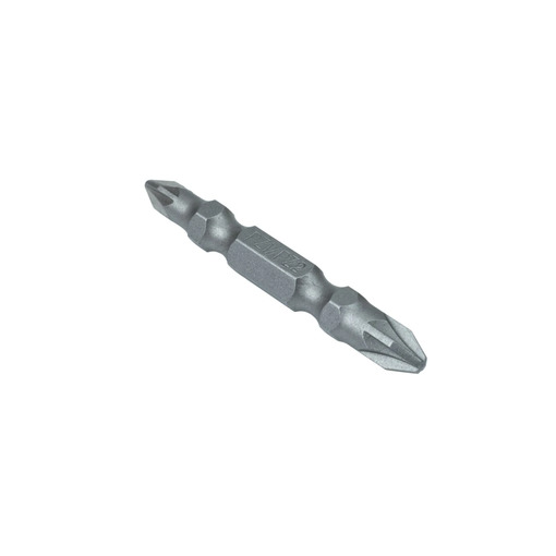 Біта двостороння, 50мм, PZ2 - PZ1, 1/4 (10шт.) "POLAX" 51-087