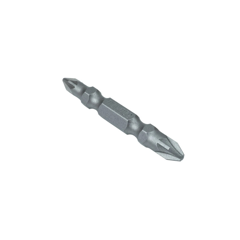 Біта двостороння, 50мм, PZ2 - PZ1, 1/4 (10шт.) "POLAX" 51-087