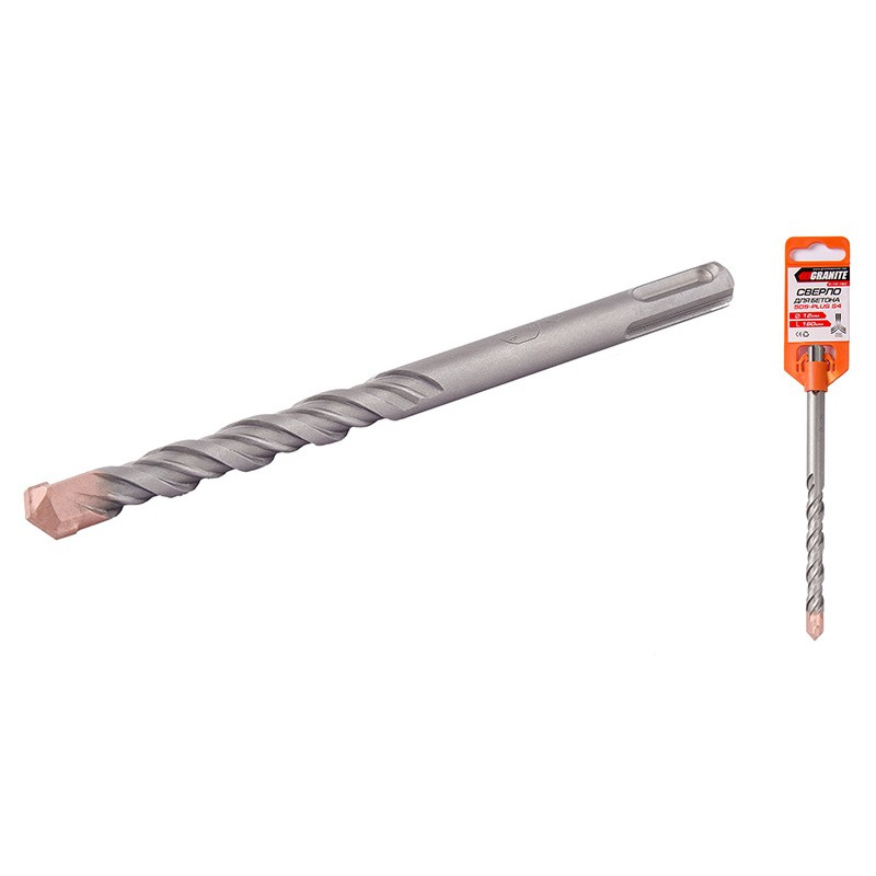 Свердло для бетону SDS-PLUS S4 12* 160 мм GRANITE 0-12-160