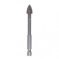 Свердло для плитки та скла з шестигранним хвостовиком та 4 гранями "LEVTOOLS" 401-010