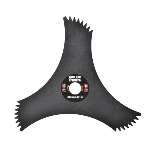 Диск для тримера 10" 3Т*25,4 із зубцями (соб. пр) MASTER TOOL 19-1916