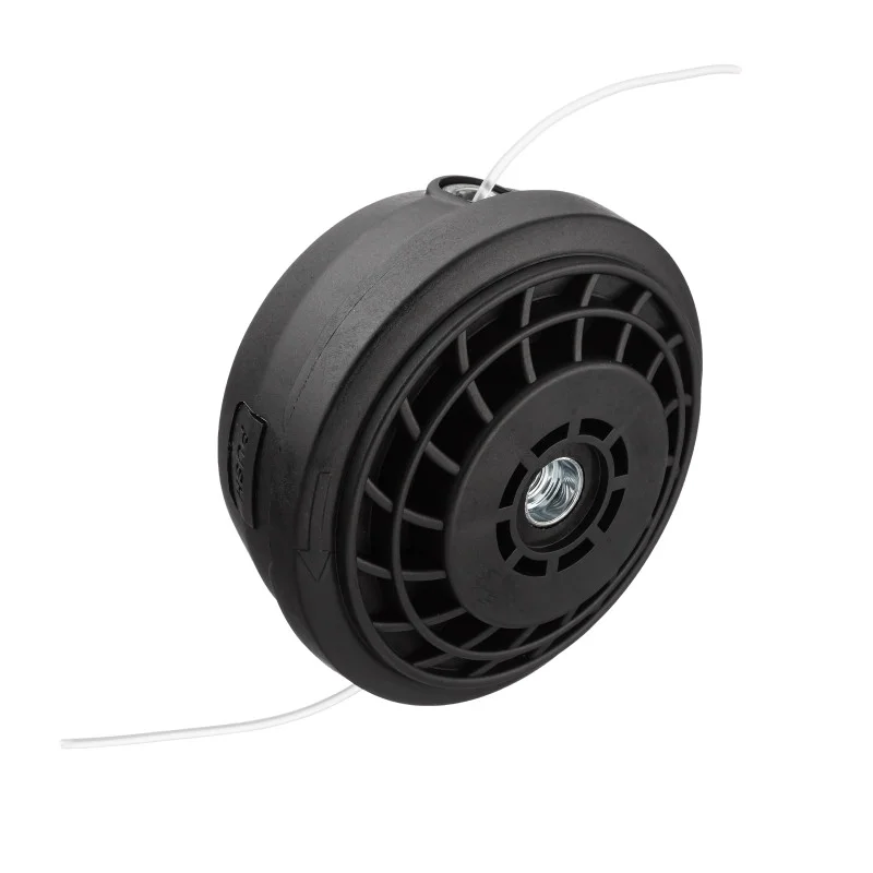Катушка для триммера M10x1,25, диаметр жилки max 3.0mm, металлическая кнопка "POLAX" 70-094