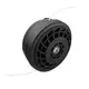 Катушка для триммера M10x1,25, диаметр жилки max 3.0mm, металлическая кнопка "POLAX" 70-094