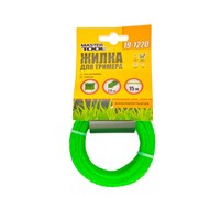 Леска для триммера 2,00 мм* 15 м, "крученный квадрат" MASTER TOOL 19-1220