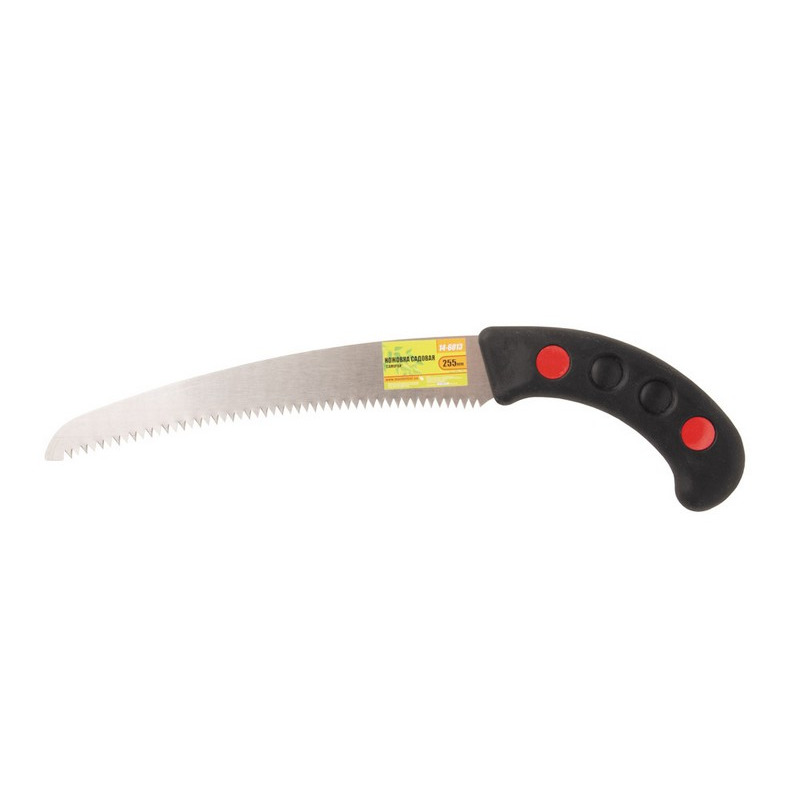 Ножовка садовая "Самурай" 250 мм, 6TPI, каленый зуб, 3-D заточка MASTER TOOL 14-6013