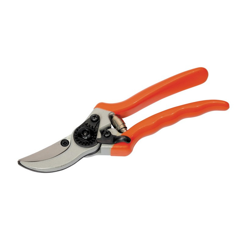 Секатор садовый 215 мм, ручки AL+PVC, съемное лезвие НЕРЖ MASTER TOOL 14-6110