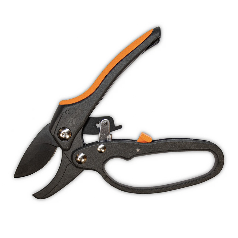 Секатор 190мм с храповым механизмом "POLAX" 70-023