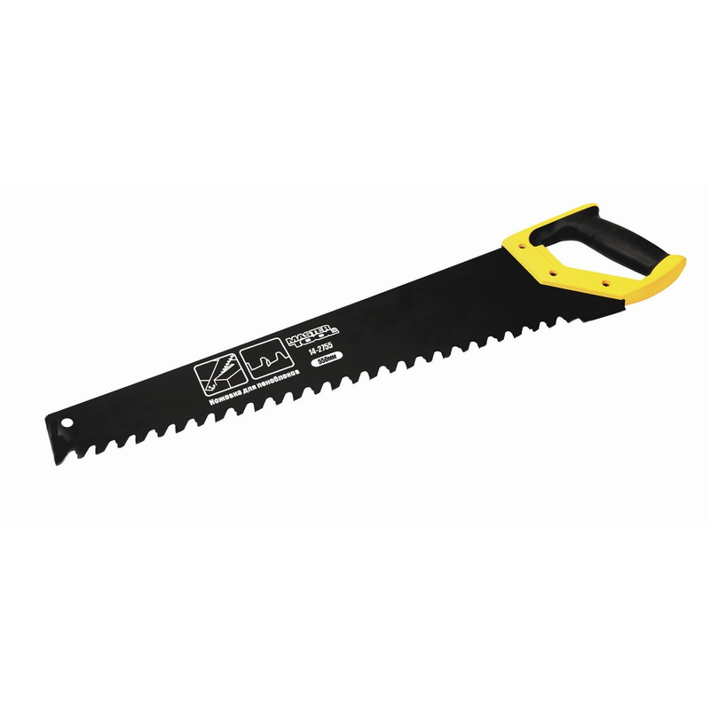 Ножовка для пеноблоков 550 мм, зуб с напайкой, тефлоновое покрытие MASTER TOOL 14-2755